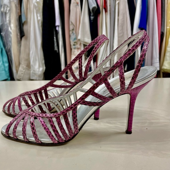 Dolce and Gabbana python heels - Picture 1 of 10